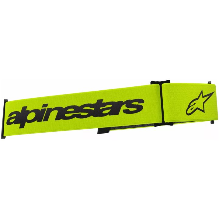 Goggle-rem Supertech Sort/gul ALPINESTARS – billede 2