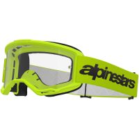 Goggle Vision 3 WORDMARK Gul Fluo/Klart Alpinestars
