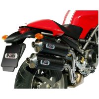 GP Carbon Double Slip-On Ducati Monster 800 S2R Mivv