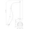 Grafika Vindueslampe, Hvid ANETA HOME Hvid – miniature 3