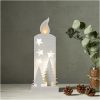 Grandy Hvid Star Trading Gran & Lys - 13 cm – miniature 6