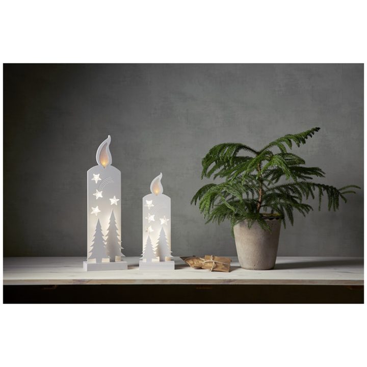 Grandy Hvid Star Trading Gran & Lys - 13 cm – billede 2