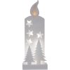 Grandy Hvid Star Trading Gran & Lys - 13 cm – miniature 1