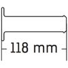 Greb A190 Off-Road Full Diamond DOMINO Sort/Rød – miniature 3