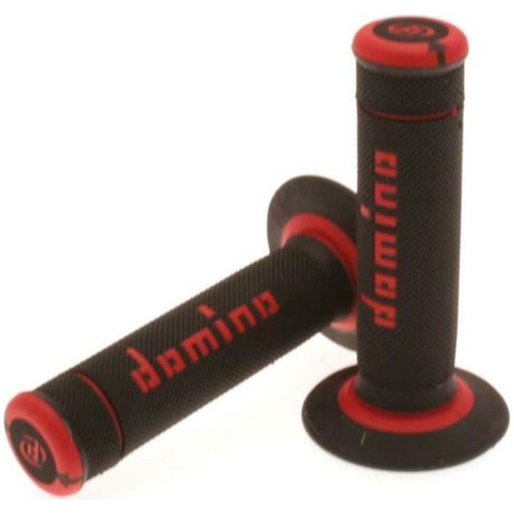 Greb A190 Off-Road Full Diamond DOMINO Sort/Rød – billede 2