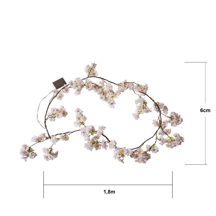 Guirlande CherryFlower STAR TRADING – billede 2