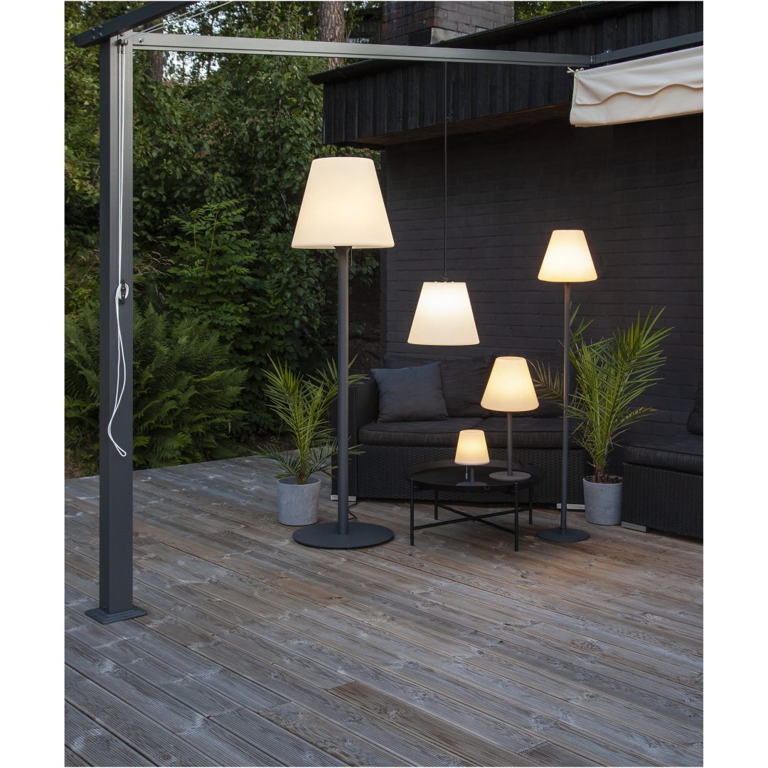 Gulvlampe Kreta Hvid Star Trading – billede 7