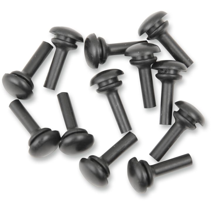 Gummiindlæg Deep Cut Sort ARLEN NESS – billede 2