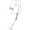 Gusto Vægspot, Hvid ANETA HOME Hvid – miniature 3