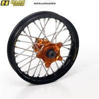 Haan wheel SX&SXF 15-17 /EXC MODELS 16- 17-3,50 BLACK RIM/ORANGE HUB