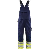 Hængekravebukser 26621800 Marine / Hivisgul BLÅKLÄDER