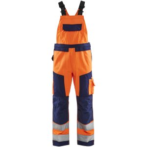 Hængekselebukser 26601811 Grå / Hivisorange BLÅKLÄDER