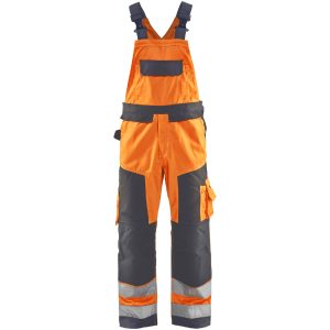 Hængekselebukser 26601811 Grå / Hivisorange BLÅKLÄDER