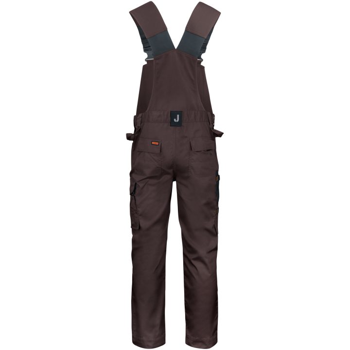 Hængekselebukser 3730 Practical Brun/Sort Jobman C42 – billede 3