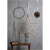 Hængende dekoration Curly Sort Star Trading 30 cm – miniature 8