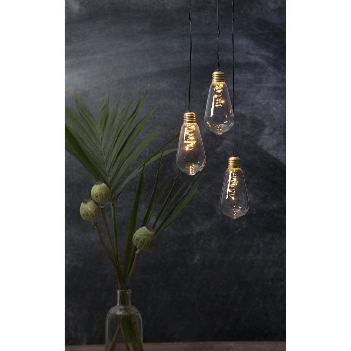 Hængende dekoration Glow Transparent Star Trading – billede 4