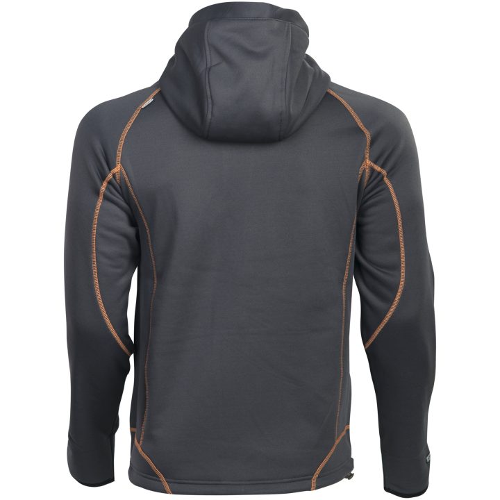 Hættetrøje 5152 Advanced Mørkegrå/Orange Jobman XXXL – billede 3