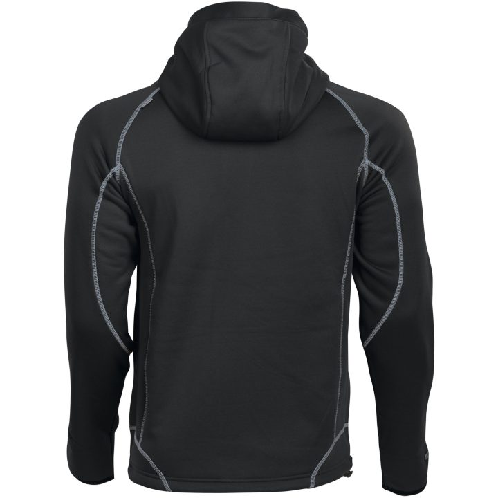 Hættetrøje 5152 Advanced Sort/Rød Jobman XXXL – billede 3