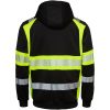Hættetrøje 603 Sweat Sort/Fluorescerende Gul Top Swede XS – miniature 3