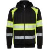 Hættetrøje 603 Sweat Sort/Fluorescerende Gul Top Swede XS – miniature 1