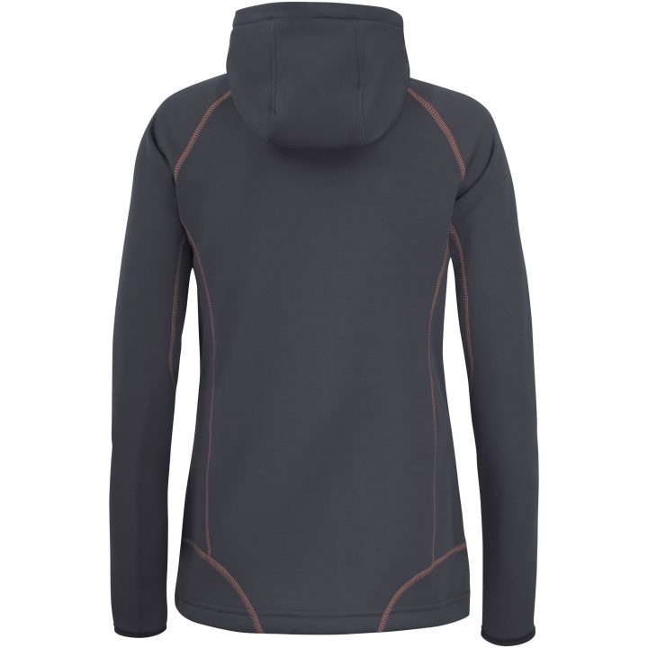 Hættetrøje Dame 5177 Advanced Mørkegrå/Orange Jobman Large – billede 3
