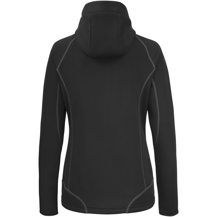 Hættetrøje Dame 5177 Advanced Sort/Rød Jobman Large – billede 3