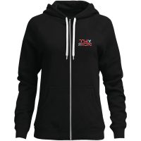 Hættetrøje Dame Vantage Zip-Up Sort THOR