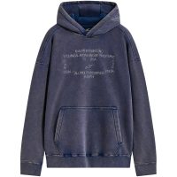 Hættetrøje Infinite Washed Oversized Blå Alpinestars