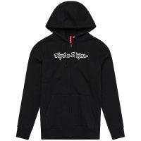 Hættetrøje med lynlås Signature Sort TROY LEE DESIGNS