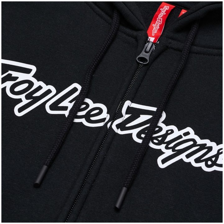 Hættetrøje med lynlås Signature Sort TROY LEE DESIGNS Small – billede 3