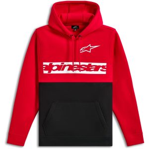 Hættetrøje Parallel Pullover Rød ALPINESTARS