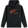 Hættetrøje Pulse Pullover Sort/Orange ALPINESTARS s – miniature 1