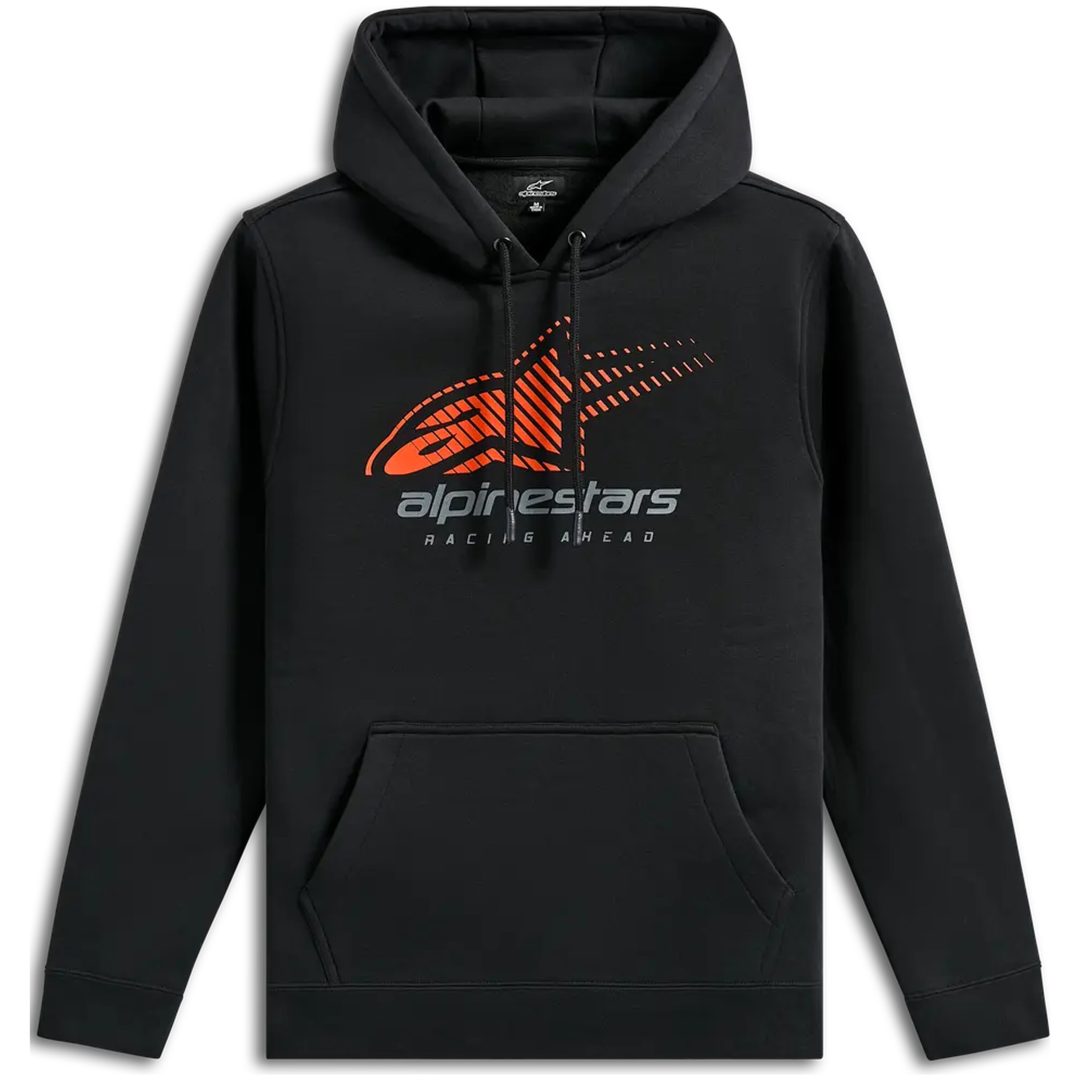 Hættetrøje Pulse Pullover Sort/Orange ALPINESTARS Small