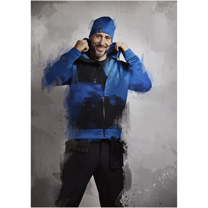 Hættetrøje Spun Dye 5303 Technical Sort Jobman XXXL – billede 6