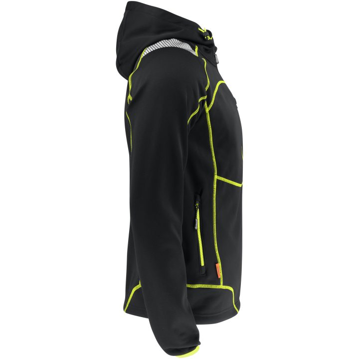 Hættetrøje Vision 5150 Advanced Sort/Gul Jobman XXXL – billede 5