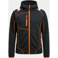 Hættetrøje Vision 5150 Advanced Sort/Orange Jobman