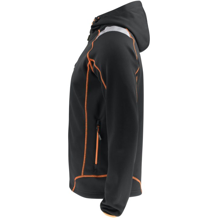 Hættetrøje Vision 5150 Advanced Sort/Orange Jobman XXXL – billede 3