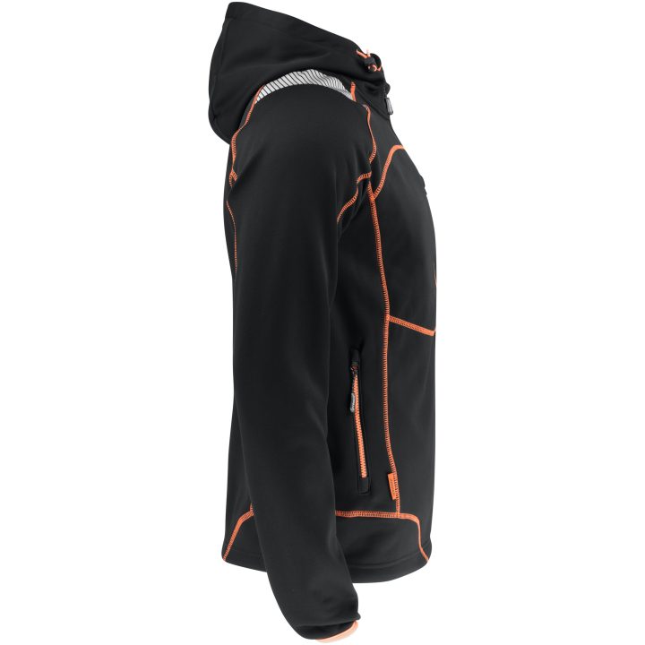 Hættetrøje Vision 5150 Advanced Sort/Orange Jobman XXXL – billede 5