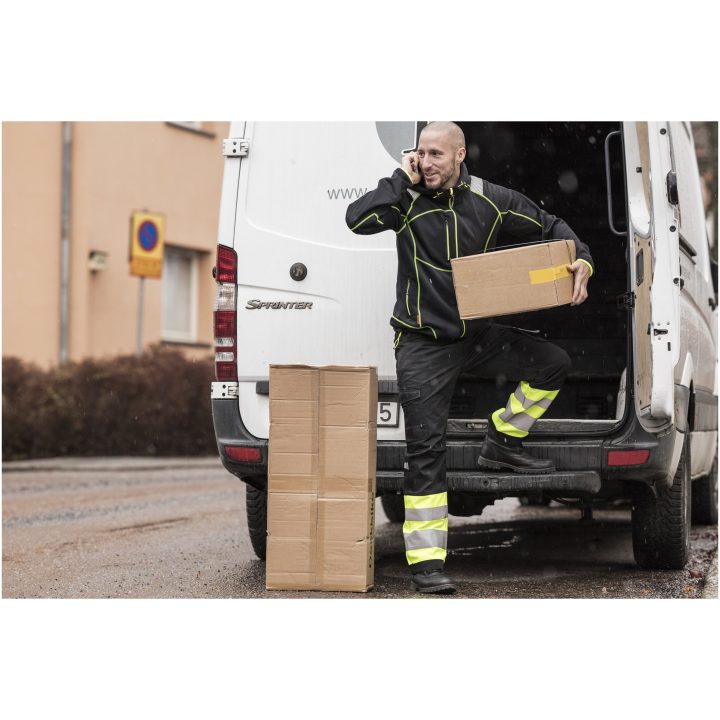 Hættetrøje Vision 5150 Advanced Sort/Orange Jobman XXXL – billede 9
