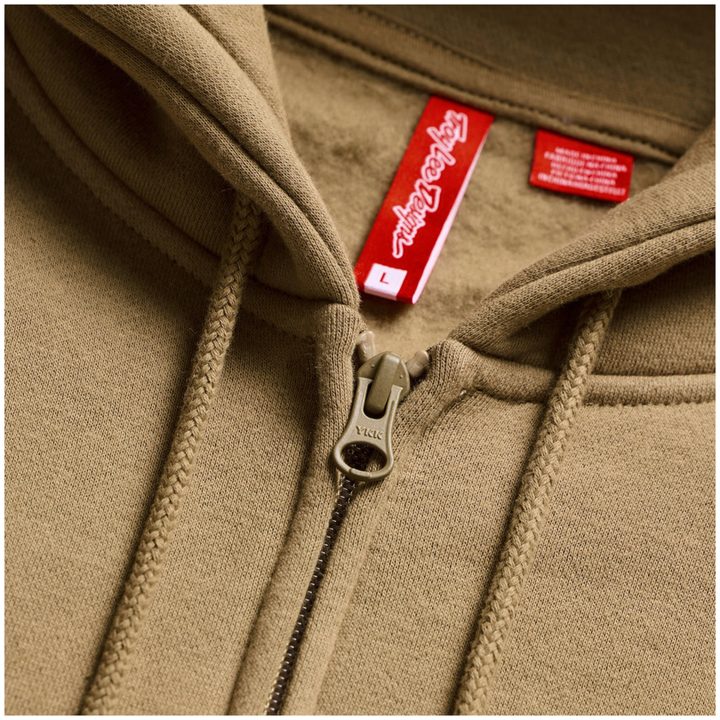 Hættetrøje Zip Up Badge Brun TROY LEE DESIGNS M – billede 7