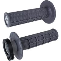 Half-Waffle MX Lock-On Grip Set Graphite ODI