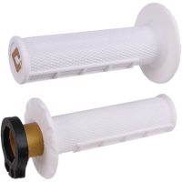 Half-Waffle MX Lock-On Grip Set White (Pro Soft) ODI