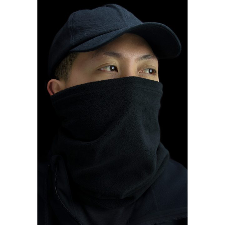 Halsvarmer Microfleece Sort ZAN HEADGEAR – billede 2