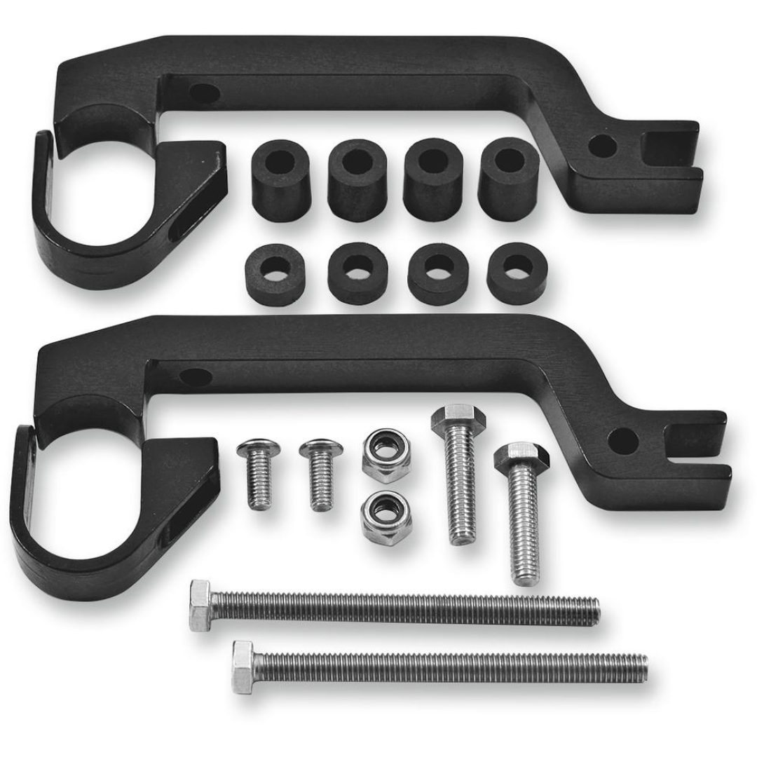 Håndbeskyttelsesbeslag Sentinel Sort POWERMADD MOUNT KIT H-G ATV/MX