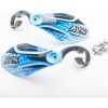 Håndbeskyttelsessæt med aluminiumsstøtte Sort/blå AVS RACING Håndbeskyttere – miniature 1
