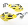 Håndbeskyttelsessæt Med Aluminiumsstøtte Sort/gul AVS RACING Håndbeskyttere – miniature 1