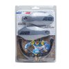 Håndbeskyttelsessæt Plastik Grå AVS RACING Håndbeskyttere – miniature 1