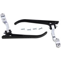 Håndbeskytterbeslag Contour Sort Poleret Aluminium MOOSE OFFROAD HARD-PARTS