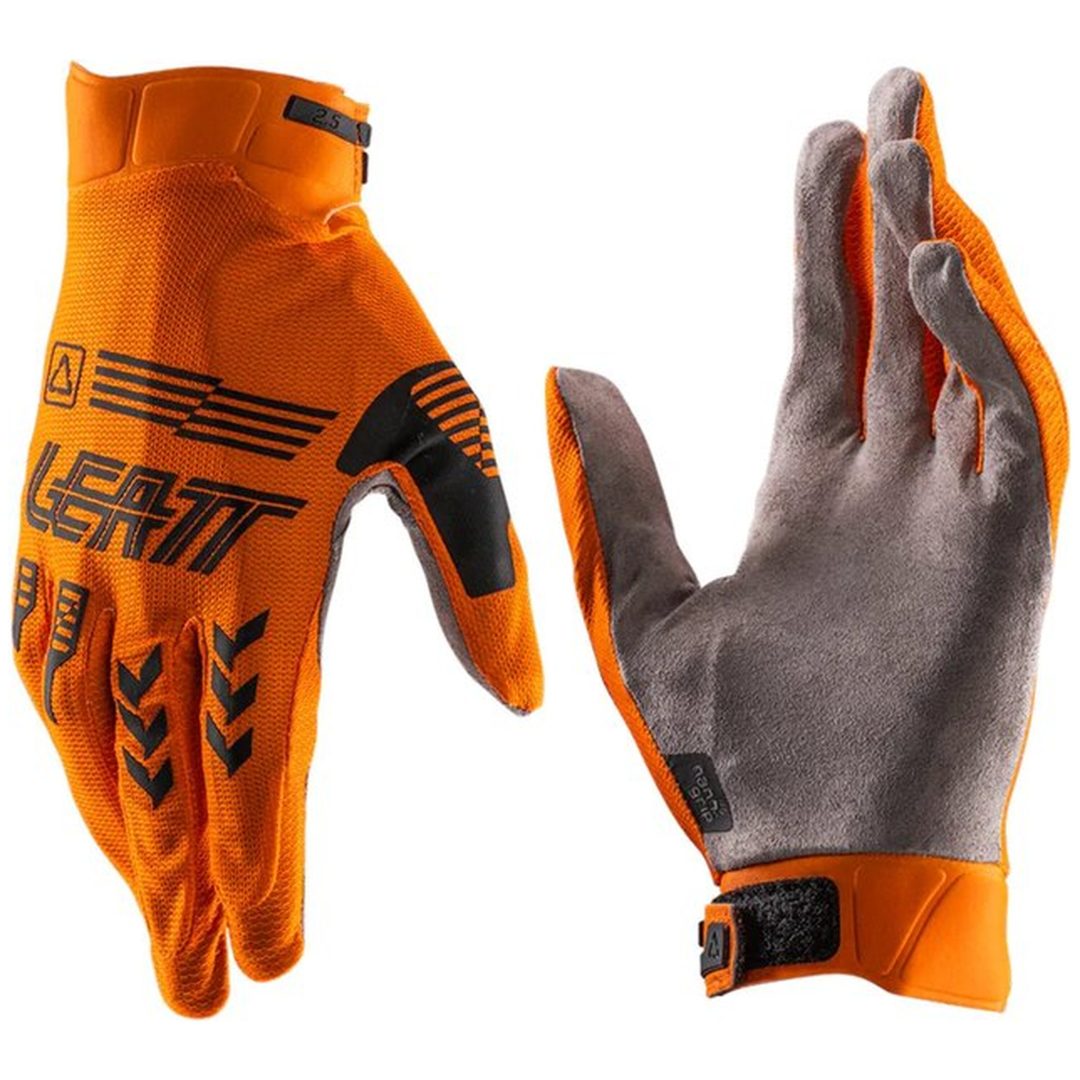 Handsker Moto 2.5 X-Flow Orange Leatt S (EU7 / US8) – billede 4