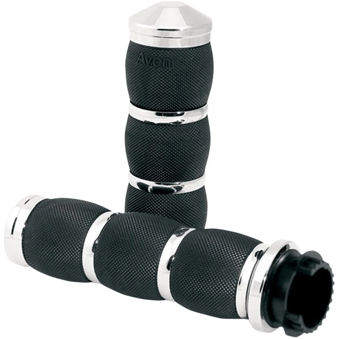 Håndtag 3-Ring 25,4 mm Krom AVON GRIPS Par